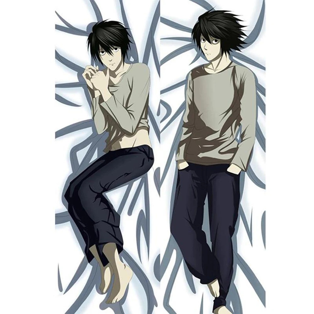Японское аниме BL Death Note светильник ская легкая наволочка для подушки Otaku Dakimakura