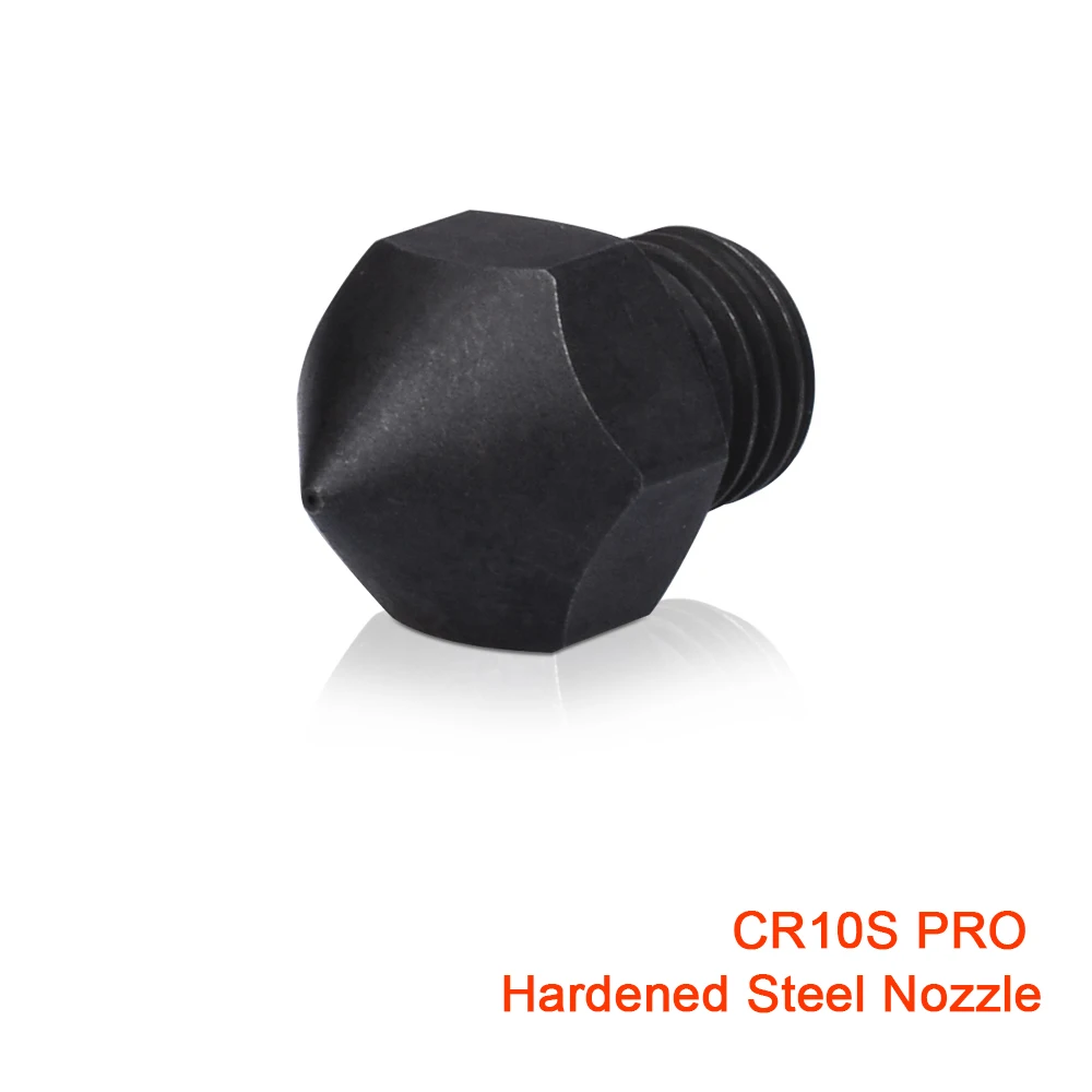 

CR10S PRO Nozzle High Quality Hardened Steel M6 Thread For 1.75MM Filament Heat Block J-head Ender3 Hotend 3D Printer Extruder