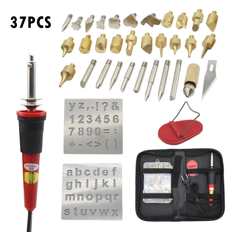 26 шт. Электрический паяльник Тыква деревянная доска инструмент для рисования