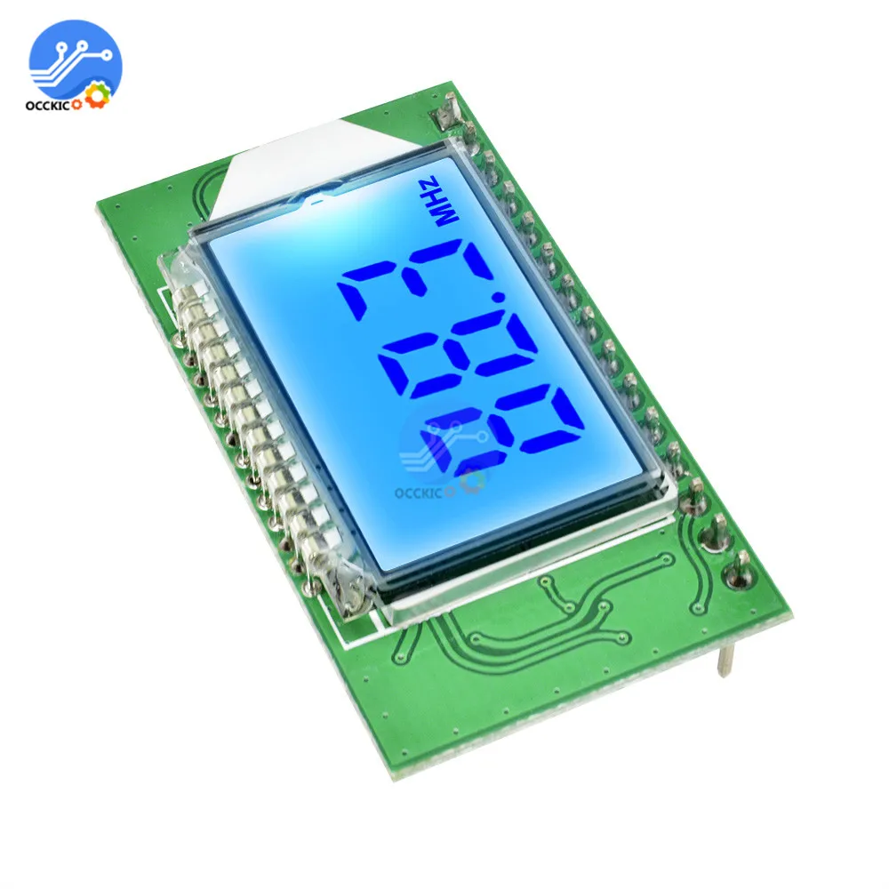 PLL lcd 87-108 МГц цифровой fm-радио передатчик/приемник модуль беспроводной микрофон стерео плата Цифровое шумоподавление