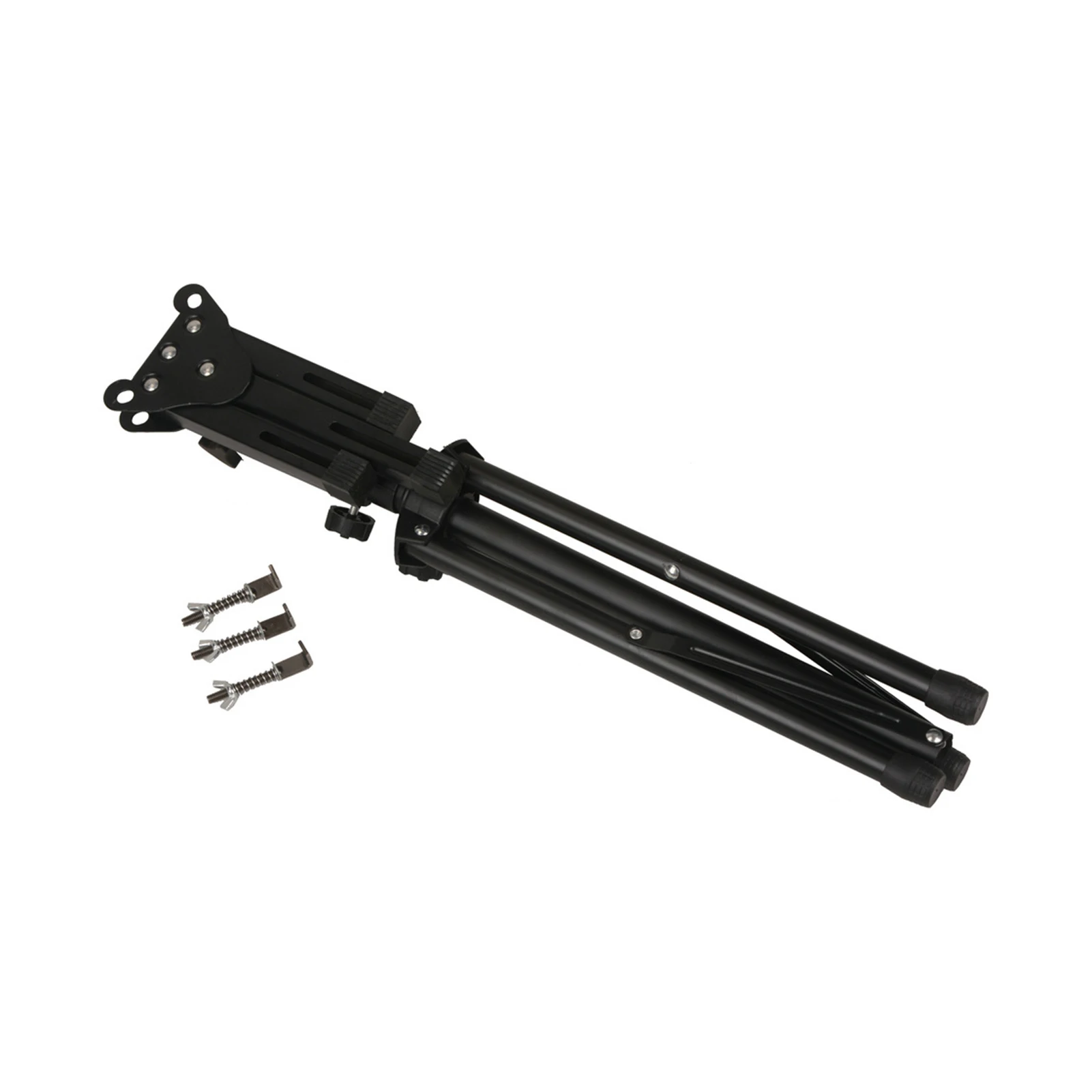 Muslady 11-inch / 12-inch Mute Drum Bracket Adjustable Metal Tripod Dumb Stand Percussion Silencer Pad Holder | Спорт и развлечения