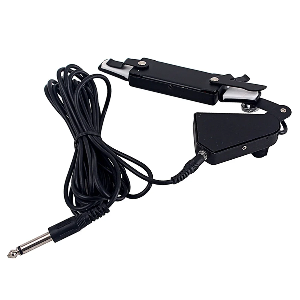 

Clip-On Classic Acoustic Guitar Pickup Transducer Amplifier Soundhole Pickup Tone Volume Control for Guitar Parts Accessories GM