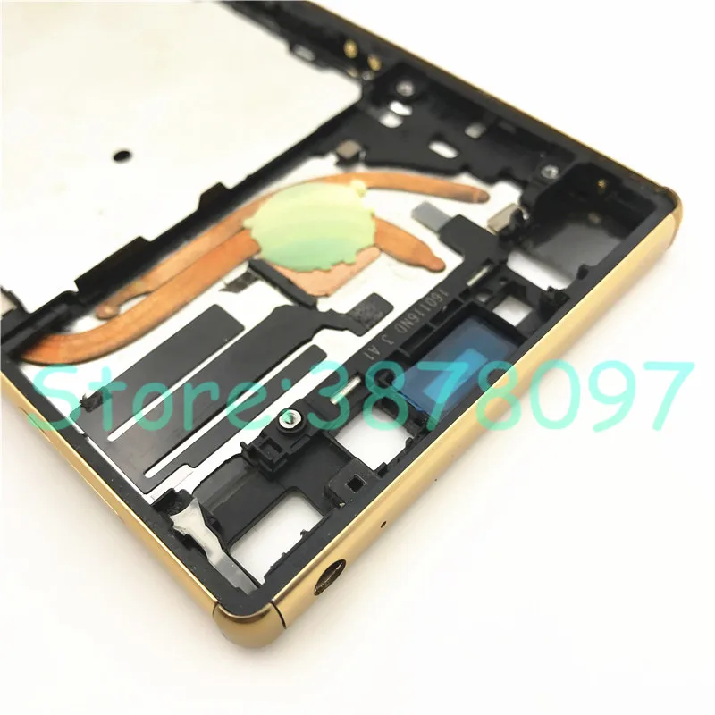 Новинка для Sony Xperia Z5 Premium Plus Z5p E6853 E6883 E6833 средняя рамка Передняя Лицевая панель