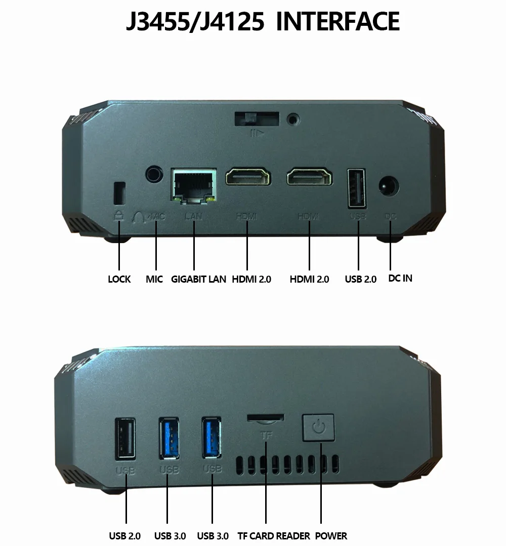 Мини ПК kitreey CK2 Intel Quad Core i5 7200u i7 7500u настольный игровой компьютер с поддержкой Windows