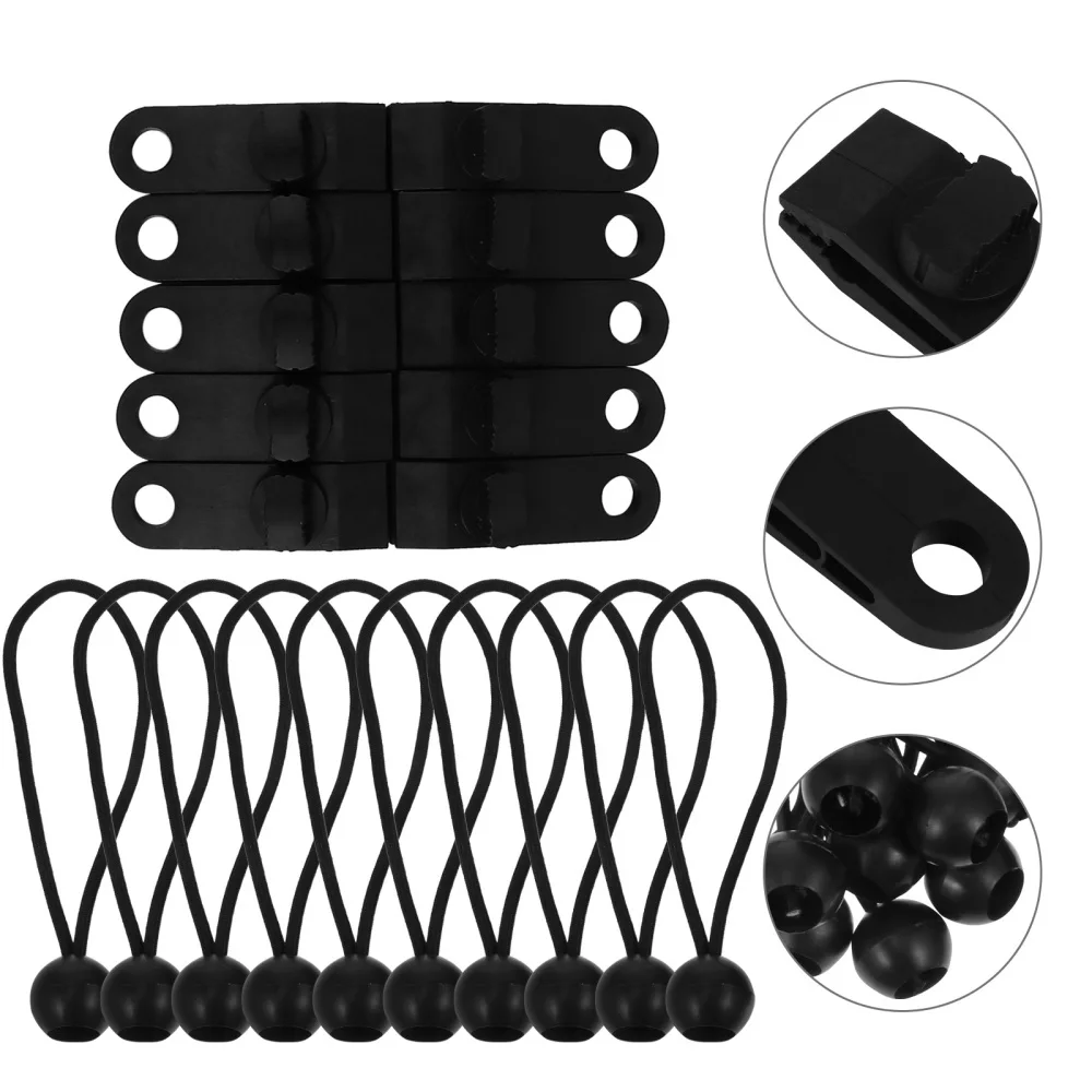 

1 Set Camping Tent Clips Windproof Awning Clamps Durable Fixing Buckles