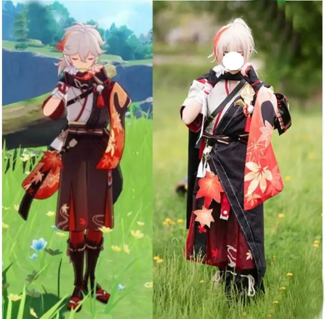 

Game Genshin Impact Kaedehara Kazuha Cosplay Costume Halloween