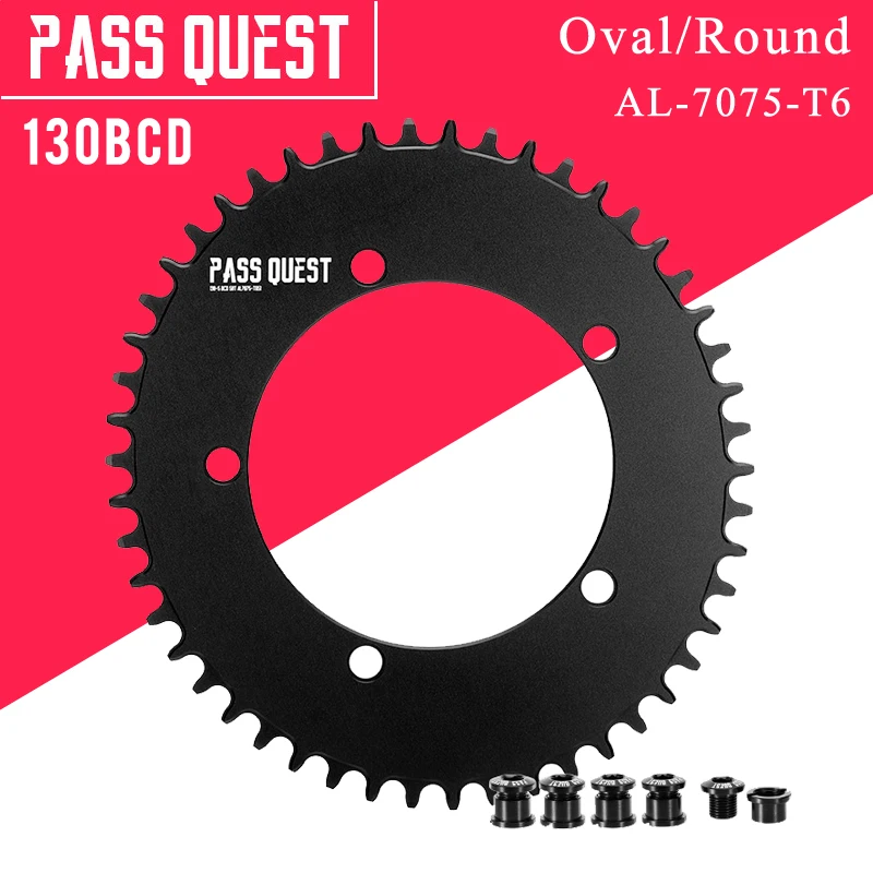 

PASS QUEST 130BCD oval/round rennrad geschlossen disc monolithische 42T-58T fahrrad kette/kettenrad SRAM kurbel RED APEX 3550