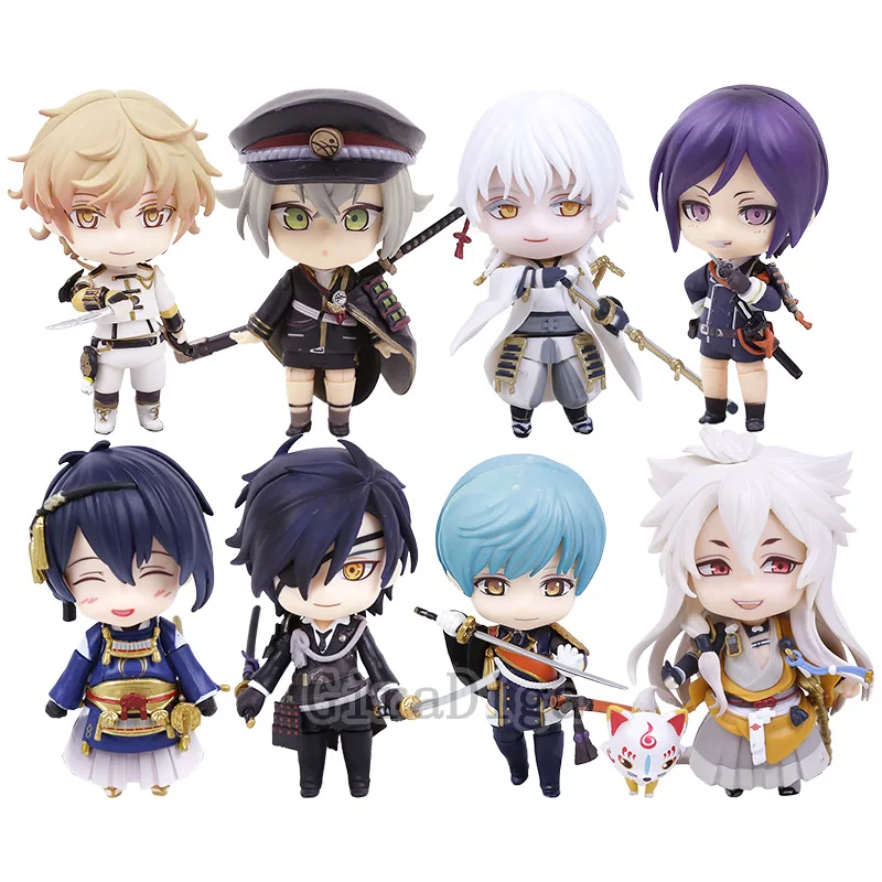 

Touken Ranbu Online Mikazuki Munechika 511 Kashuu Kiyomitsu 518 Hotarumaru 608 Yagen Toushirou 594 Acton Figure Toy