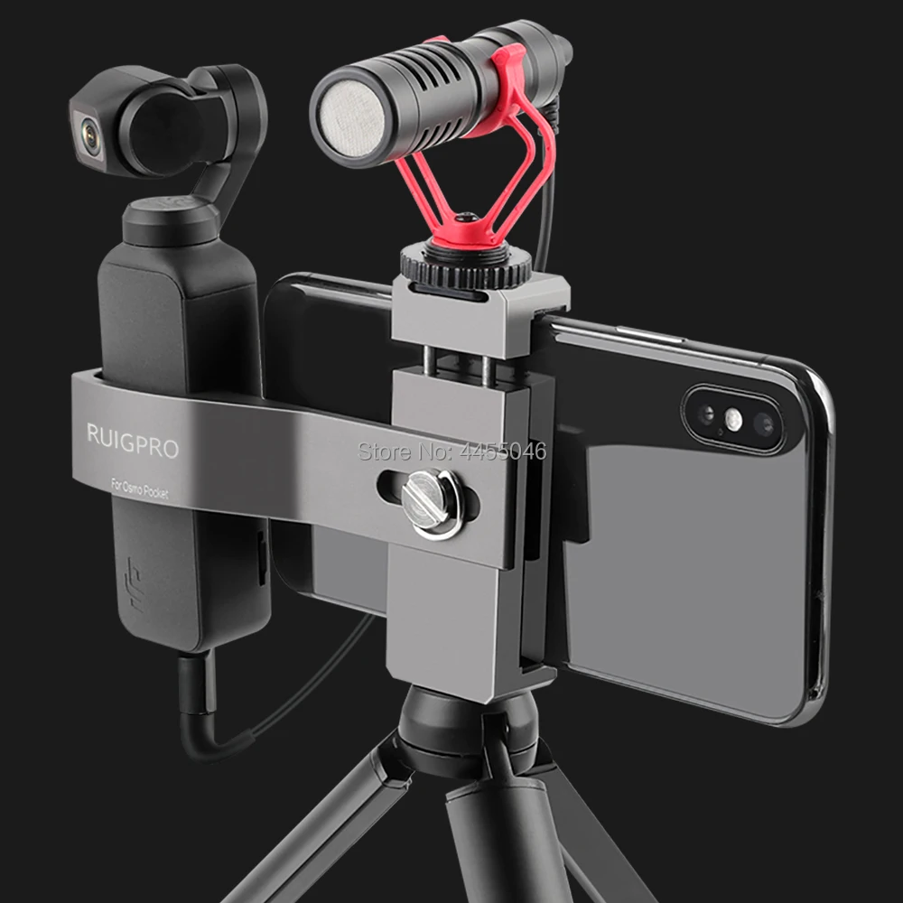 Карманный складной держатель для телефона RuigPro DJI Osmo + Pocket | Электроника