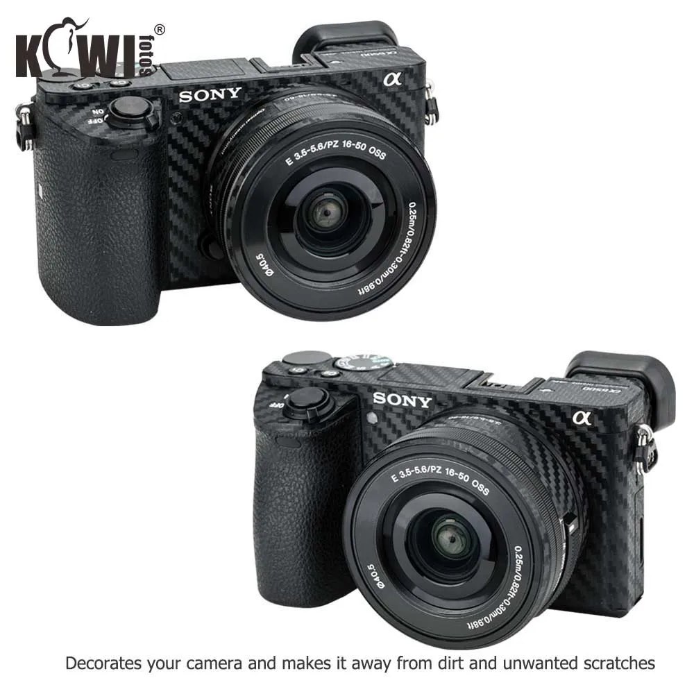 Комплект противоскользящей пленки из углеродного волокна для корпуса камеры Sony