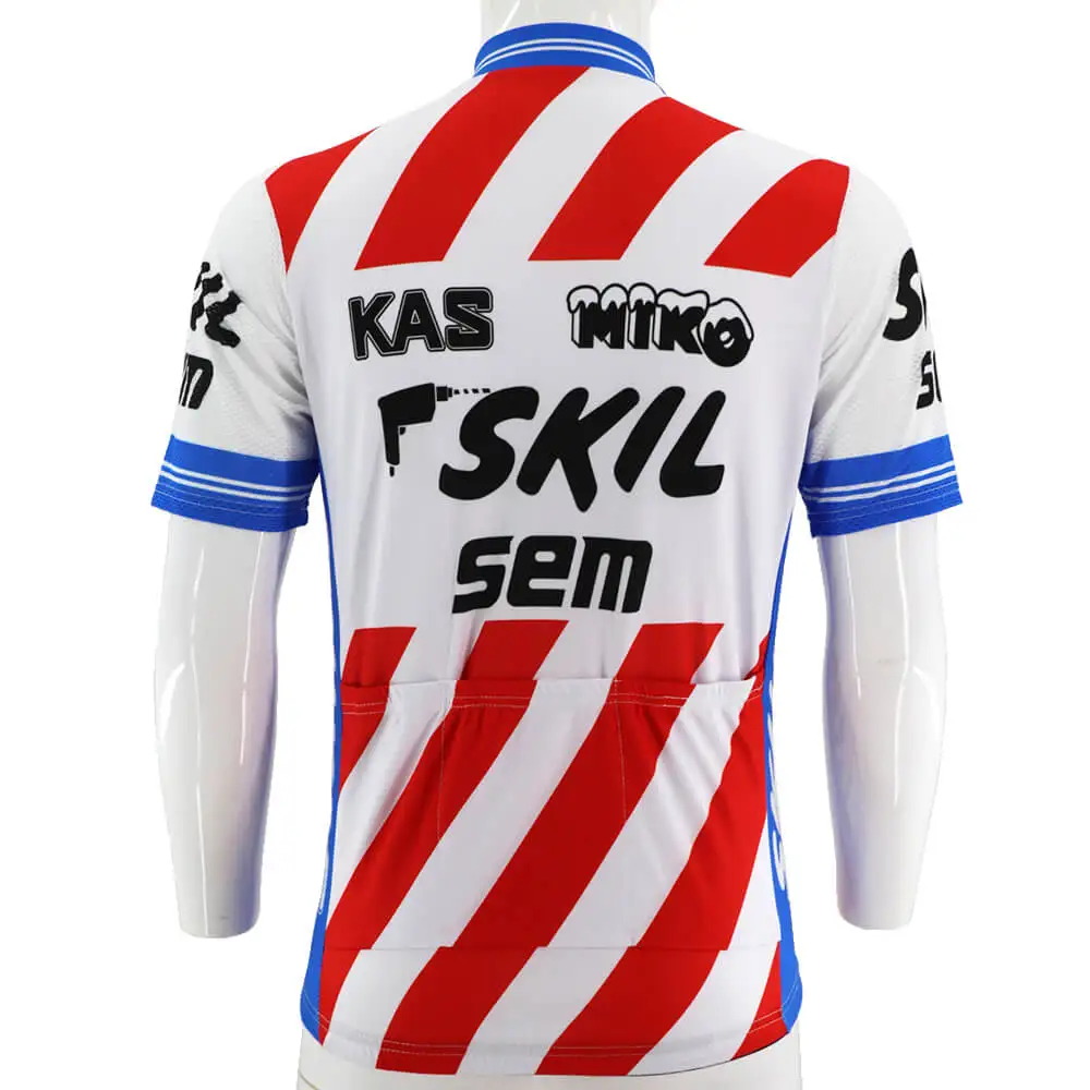 French cycling team clothing men short sleeve red stripe road Jersey bike shirt tops ride clothes quick-drying | Спорт и развлечения