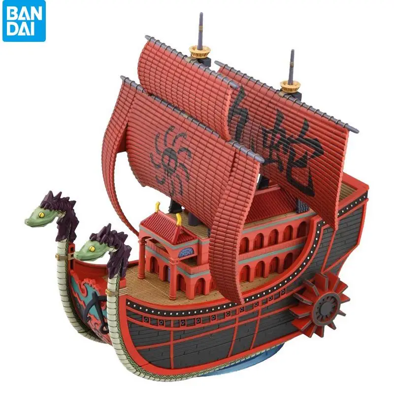 

Bandai One Piece The Great Ship 06 Hydra Female Emperor Hancock PVC Anime Figure Action Collection Assembly Model Toys For kids