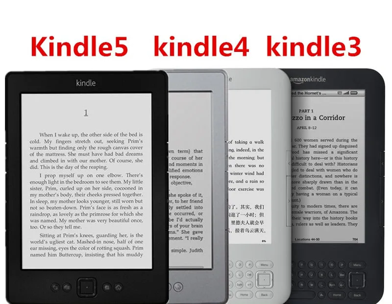 Дешевые Kindle 5 электронная книга с подарочным e-ink дисплеем 6 дюймов электронная книга читатель электронная книга серая читалка 2 Гб Восстановленное Отличное состояние