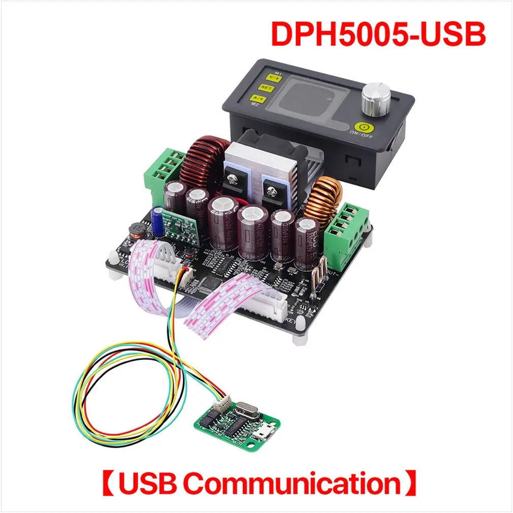 DPH5005 USB понижающий преобразователь постоянного напряжения программируемый