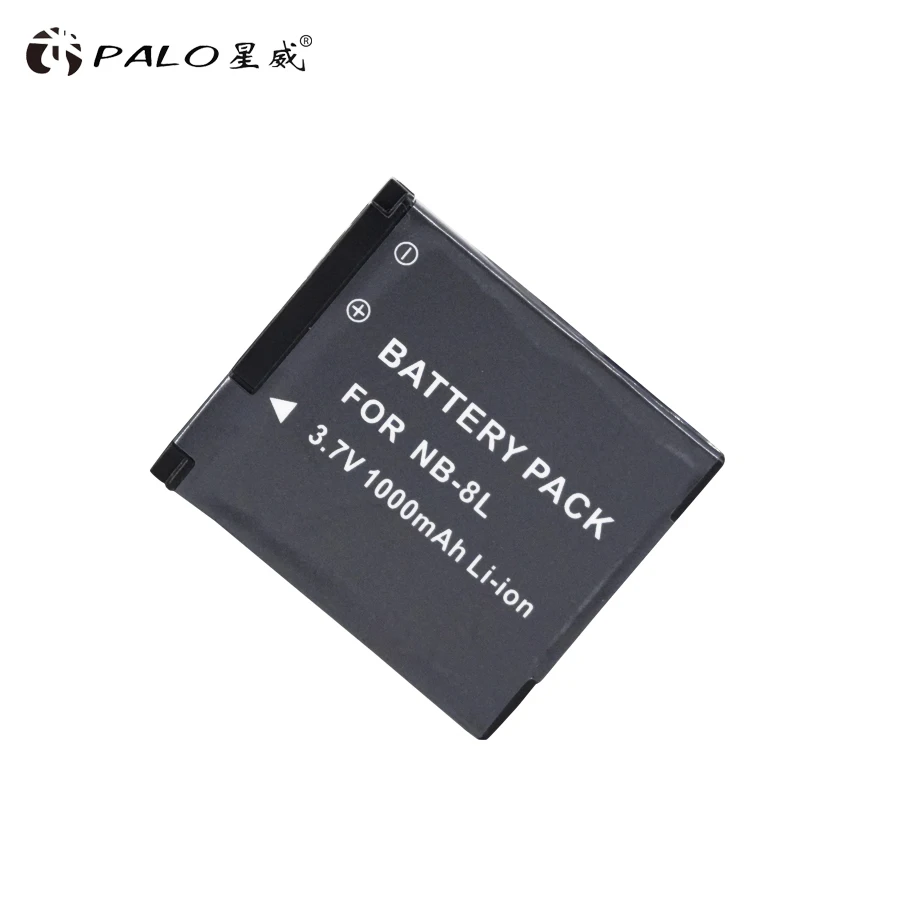 2 шт. цифровой аккумулятор PALO для камеры 3 7 В 1000 мА · ч Canon PowerShot A3300 A3200 A3100 A3000 A2200 A1200
