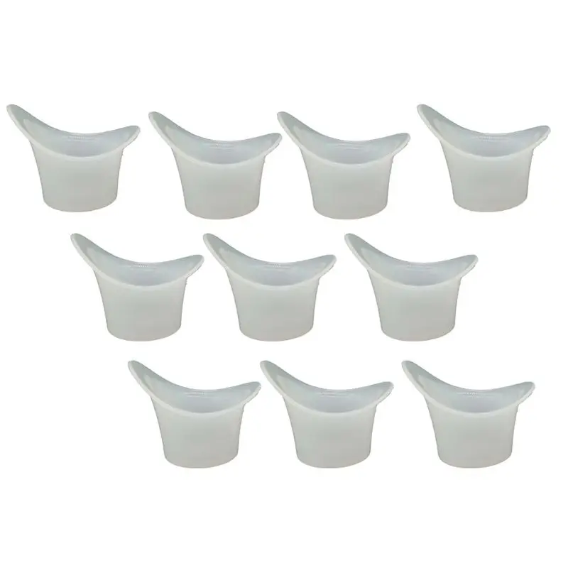 

10pcs Eyewash Cup Silicone Resuable Medical Soft Eye Bath Cup Eye Wash Cup For Elderly Women Men Children