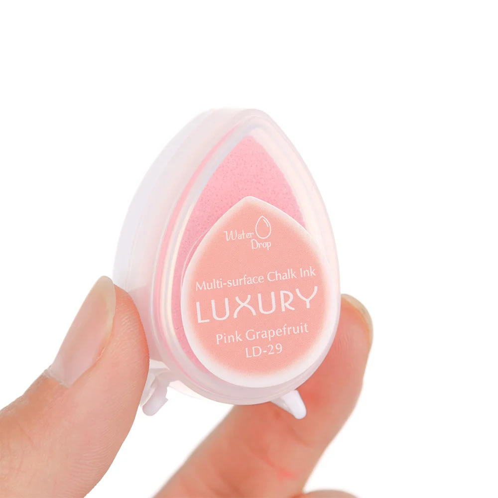 1 шт. Многофункциональные цветные чернила в форме капли резиновая печатная