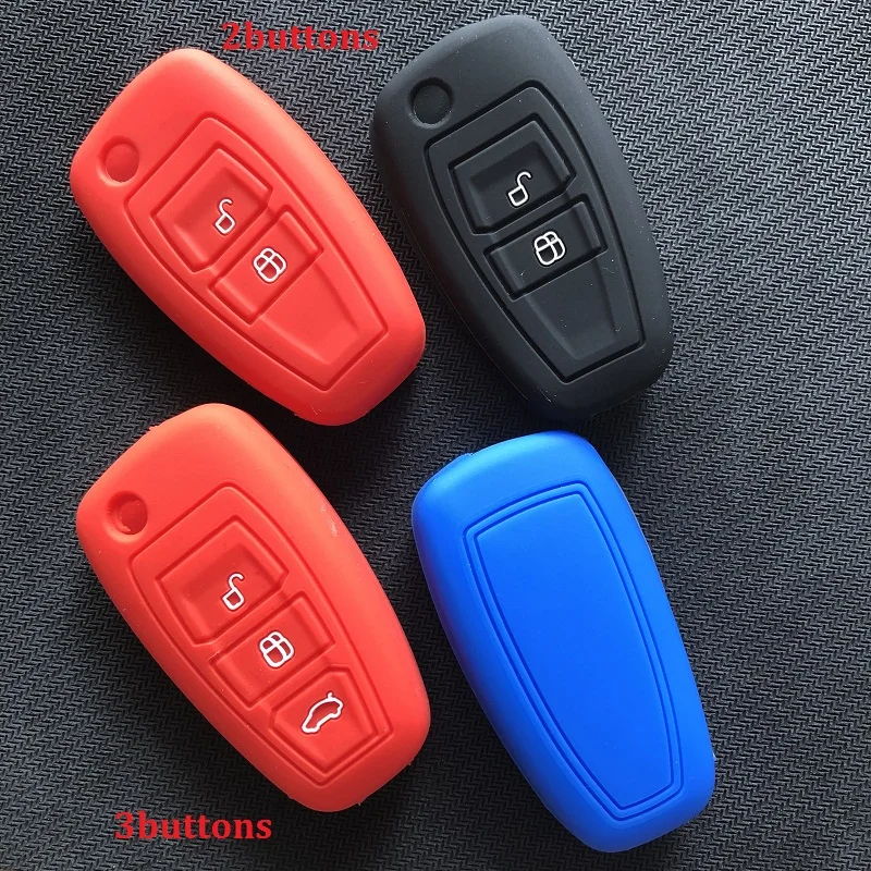 Силиконовый чехол для автомобильного флип брелка Mazda с дистанционным