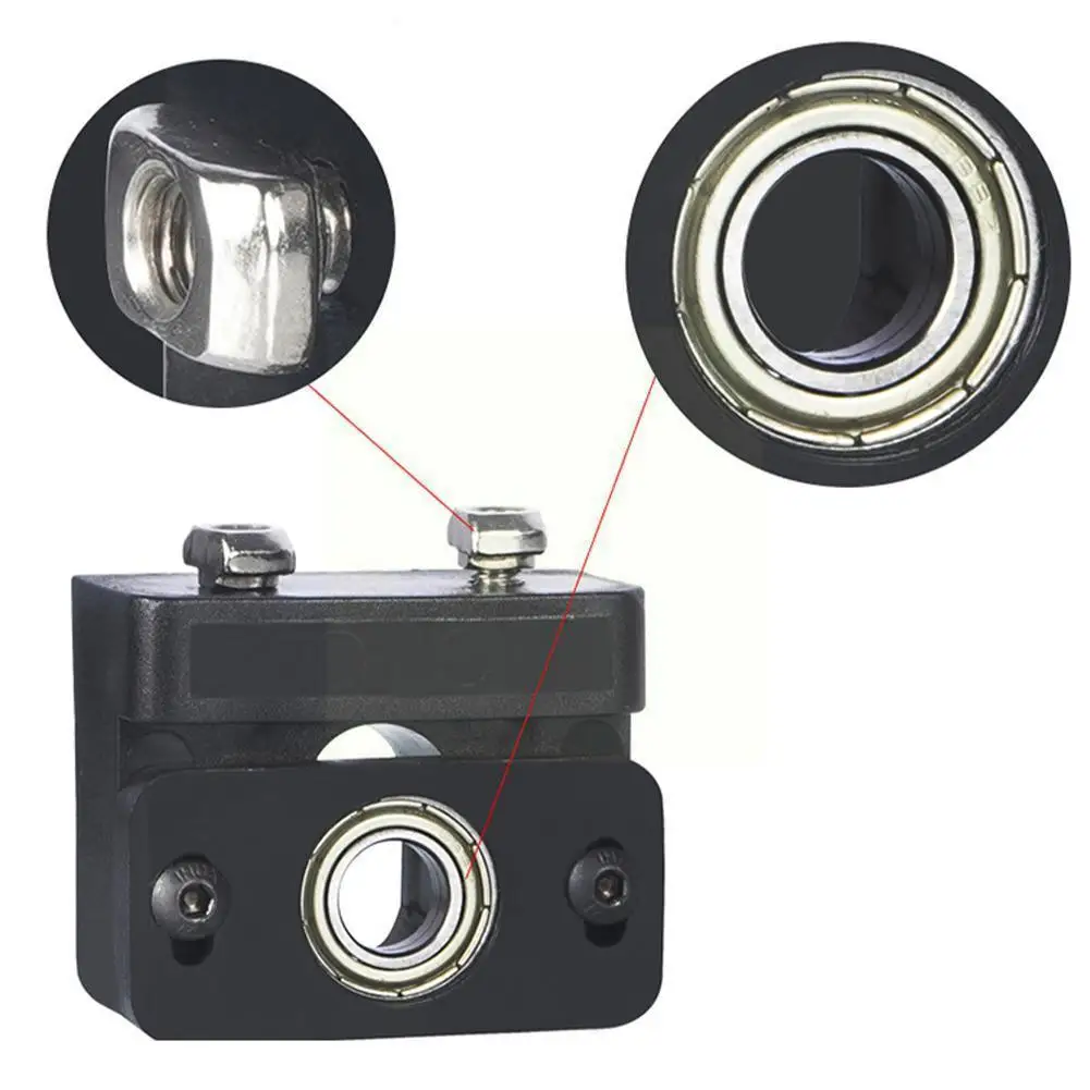 

Upgraded Adjustable Z-axis Lead Screw Mount For Screw V2 Accessories Series/Ender-3/Ender-3 Machines Printer 3D Pro CR10 A7Q9