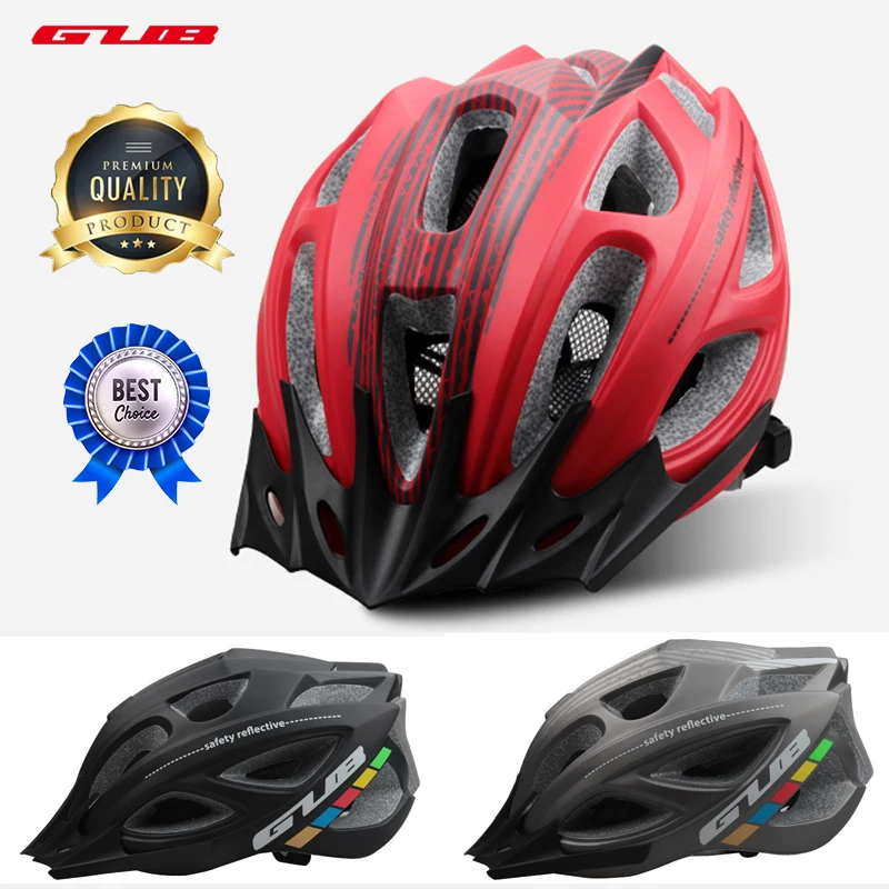

GUB Bicycle Helmet Cycling Equipment Integral Molding Crash helmet Breatheable Bike Safe Hat Outdoor MTB Cap for Men Women Teens