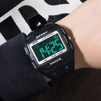 relogio masculino 2021 men digital watch led backlight 5atm waterproof square sports military chronograph watch men reloj hombre