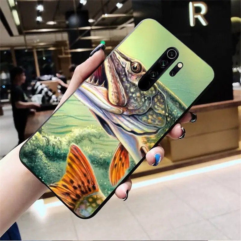 Рыболовные сети 3 стержни на берегу озера руку люксовый уникальный дизайн чехол