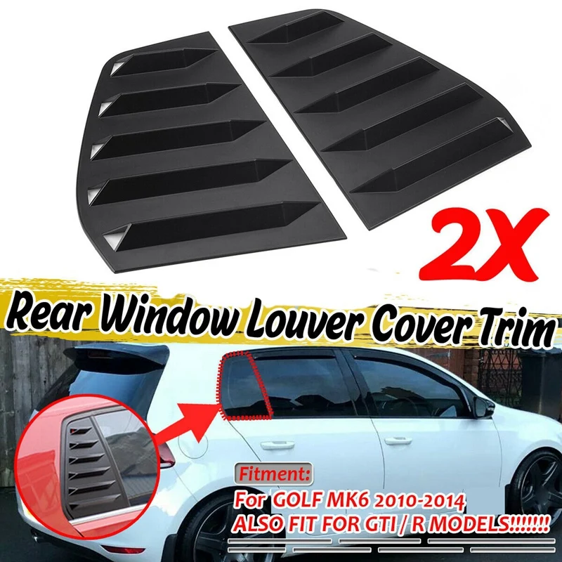 

Car Side Window Louver Sun Shad for Golf 6 MK6 R 2010-2014