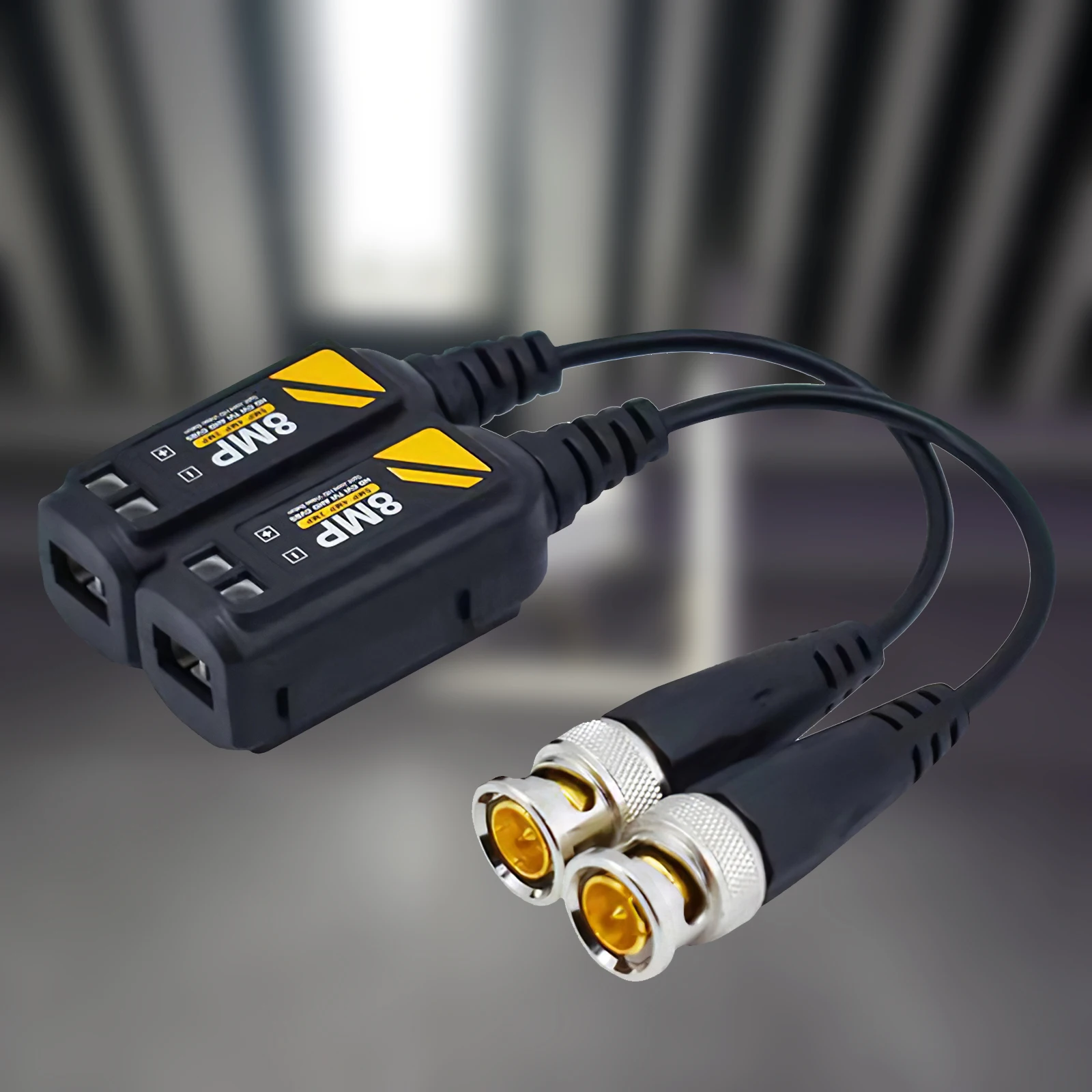 Passive Video Connector CVBS AHD CVI TVI UTP 4 In 1 Balun Coaxial High Definition Twisted Pair Transmitter | Безопасность и защита