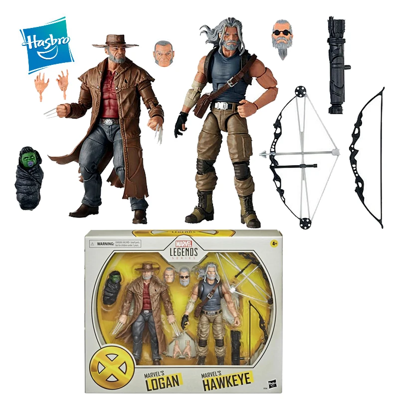 

Hasbro Marvel Legends X-Man Anime Figure Toys 6 Inches Action Figure Logan Hawkeye Model The Joints Are Movable Toy Gifts