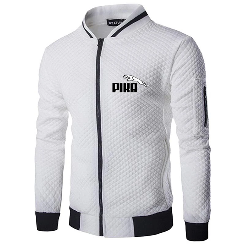 

2020 New Arrival Hot Stand Collar Coat Baseball Uniform Zipper Cotton Liner Rib Sleeve Loose Brand Clothing Bomber Jacket Men
