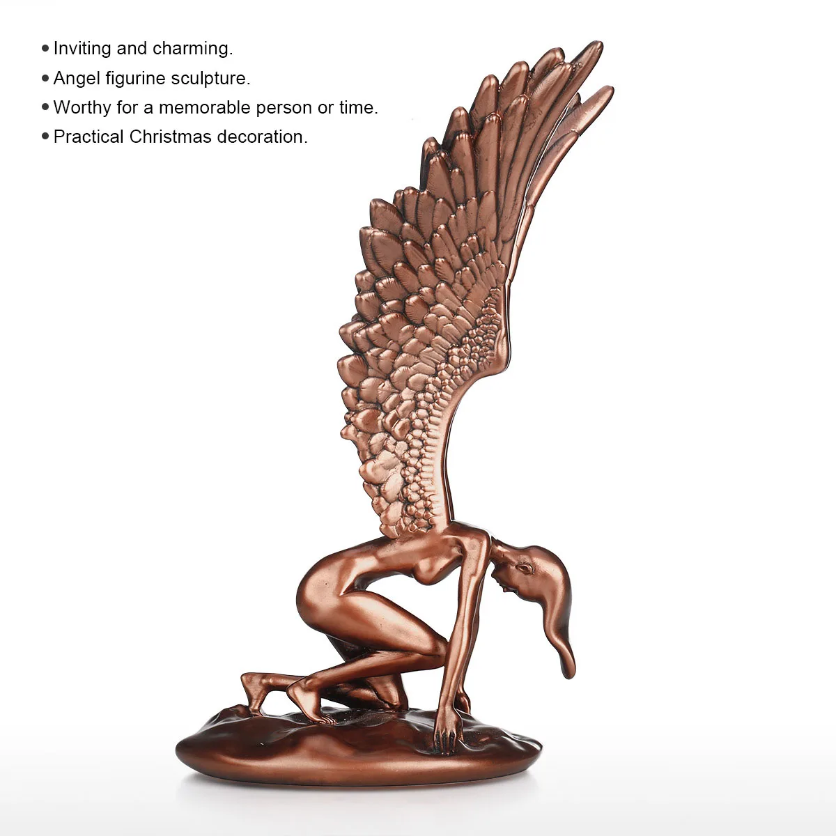 Angel Figurine Statue Hand-painted Figurine Home Decor Accessory Decorative Accents home decoration accessories Ornaments