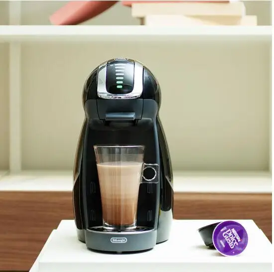 

Nescafe Dolce Gusto espresso household Capsule Coffee Machine Home Auto Office Genio2 Electric drip cafe maker black Cappuccino