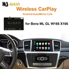 Беспроводная зеркальная ссылка для автомобиля для Mercedes Benz ML GL W166 X166 2010-2018, с Android авто