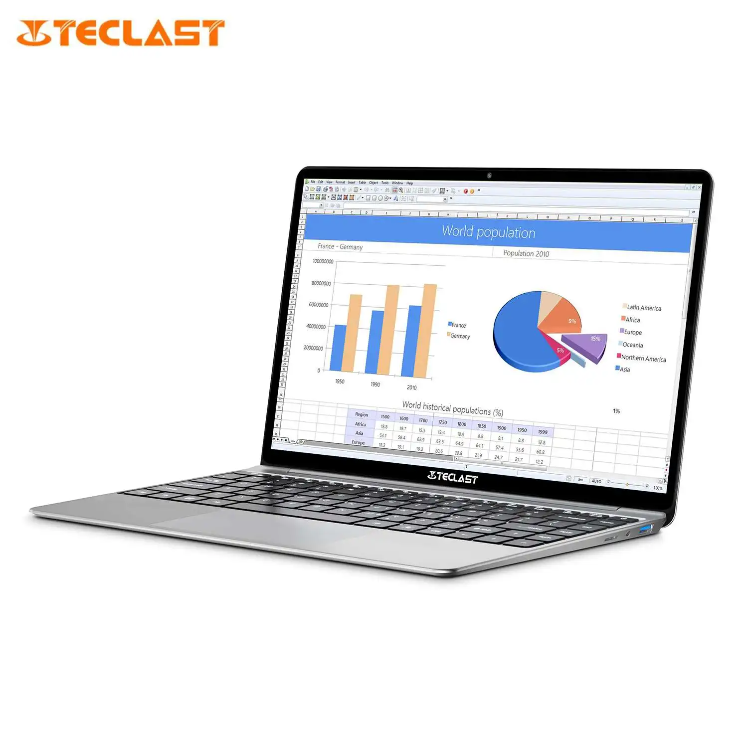 Teclast F7 Plus 14," 8 ГБ ОЗУ 256 ГБ SSD ноутбук FULL HD 1920x1080 Intel Gemini Lake N4100 Windows 10 клавиатура с подсветкой ноутбука
