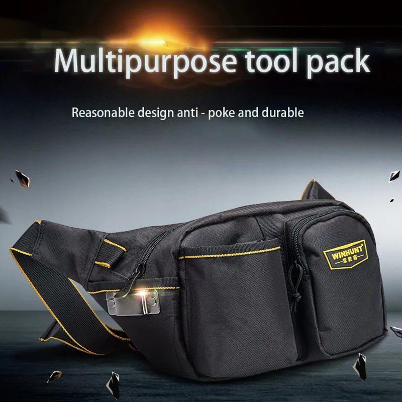 

Tool Bag Waist Electrician Level Installation Professional Tools Great Multifunctional Kit Car Organizer Work Packaging