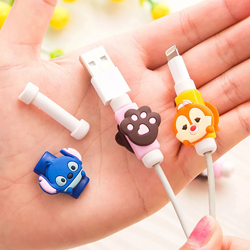 Женский чехол зарядный кабель для наушников защита от повреждений катушки