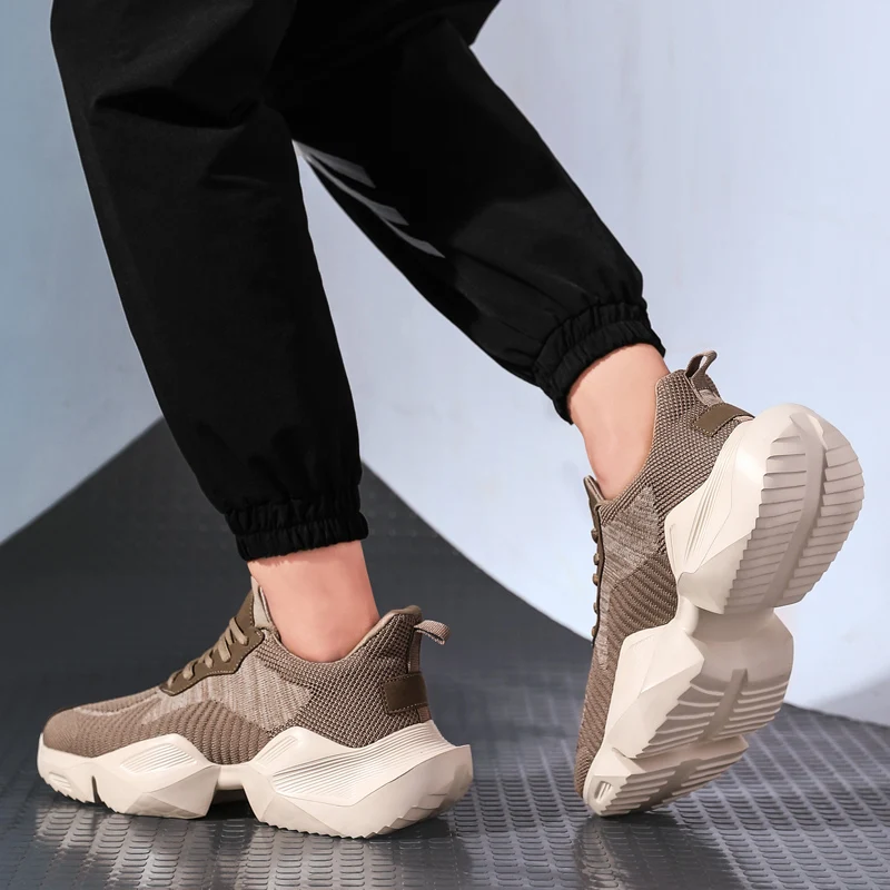 Белые кроссовки для вязания Повседневная обувь Распродажа zapatos man de 2020