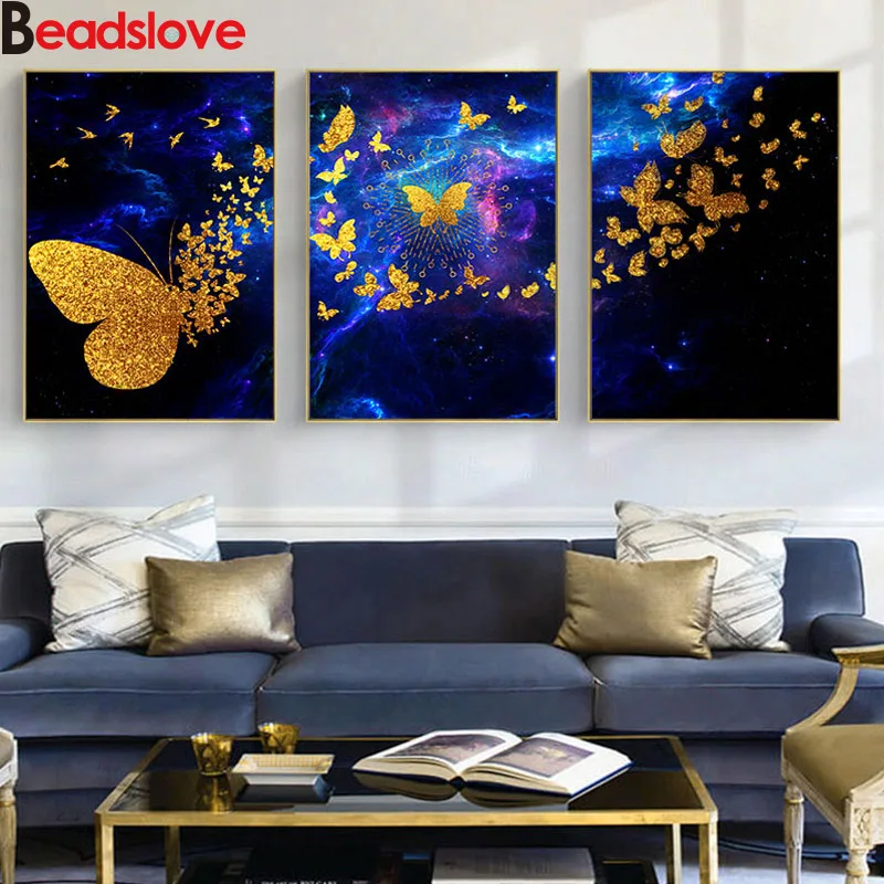

Dancing Butterfly 5d diy diamond painting cross stitch full drill abstract nordic diamond embroidery mosaic art wall decor