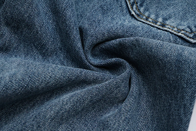 

[EAM] Blue Long Denim Leisure Wide Leg Jeans New High Waist Loose Women Trousers Fashion Tide Spring Autumn 2021 1DD5501