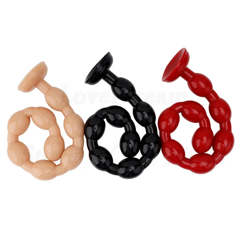 Анальная пробка 20 дюймов анальная на присоске точечный мастурбатор интимные