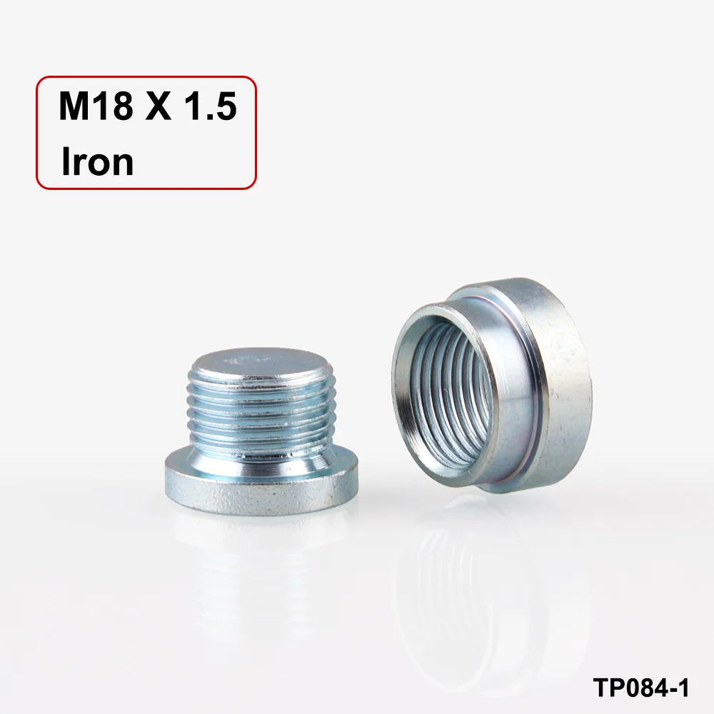 Iron M18X1.5 O2 Oxygen Sensor Stepped Mounting Bung Plugs Fittings Weld TP084-1 | Автомобили и мотоциклы