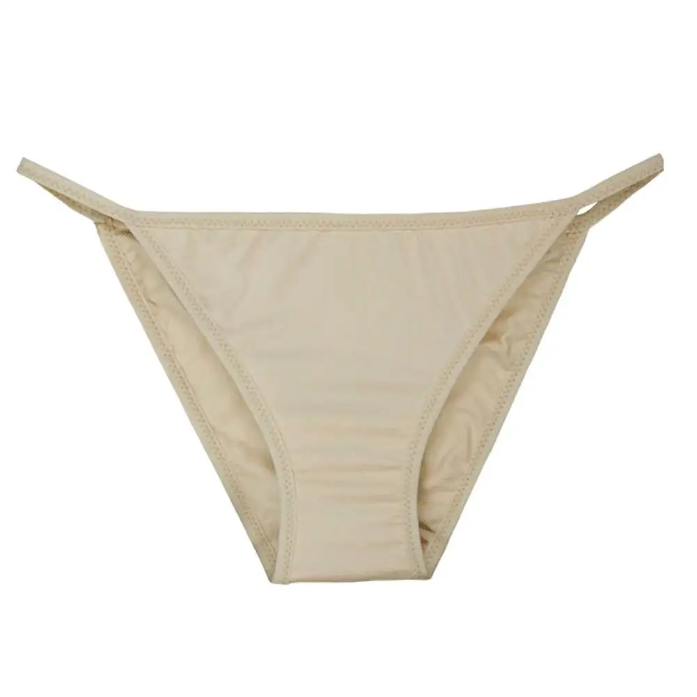 Женские однотонные безопасные трусы для бикини бесшовные танцев велосипедные