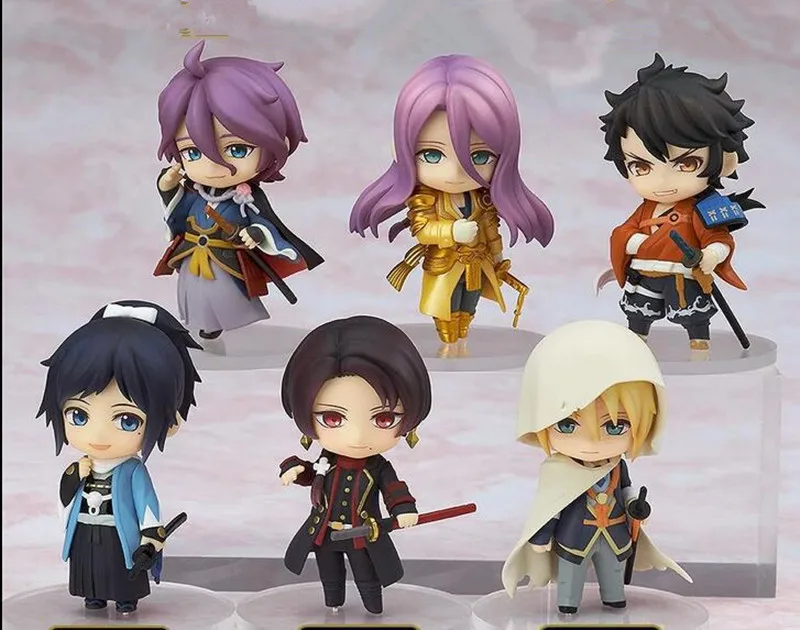 Экшн-фигурки из аниме Touken Ranbu Online Kashuu Kiyomitsu Kasenkanesada Yamatonokami Yasusada милая кукла ПВХ 6