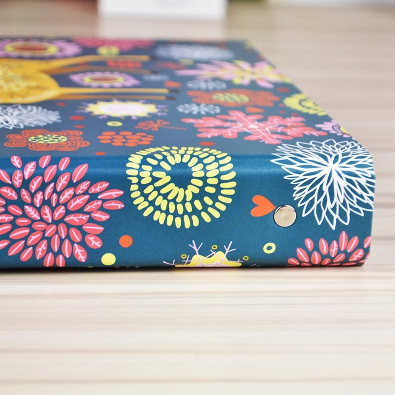 Sika Deer Scrapbook Photo Album Wedding Guest Book Memory Scrap Pages for Christmas Valentines Anniversary Mother's Da | Дом и сад