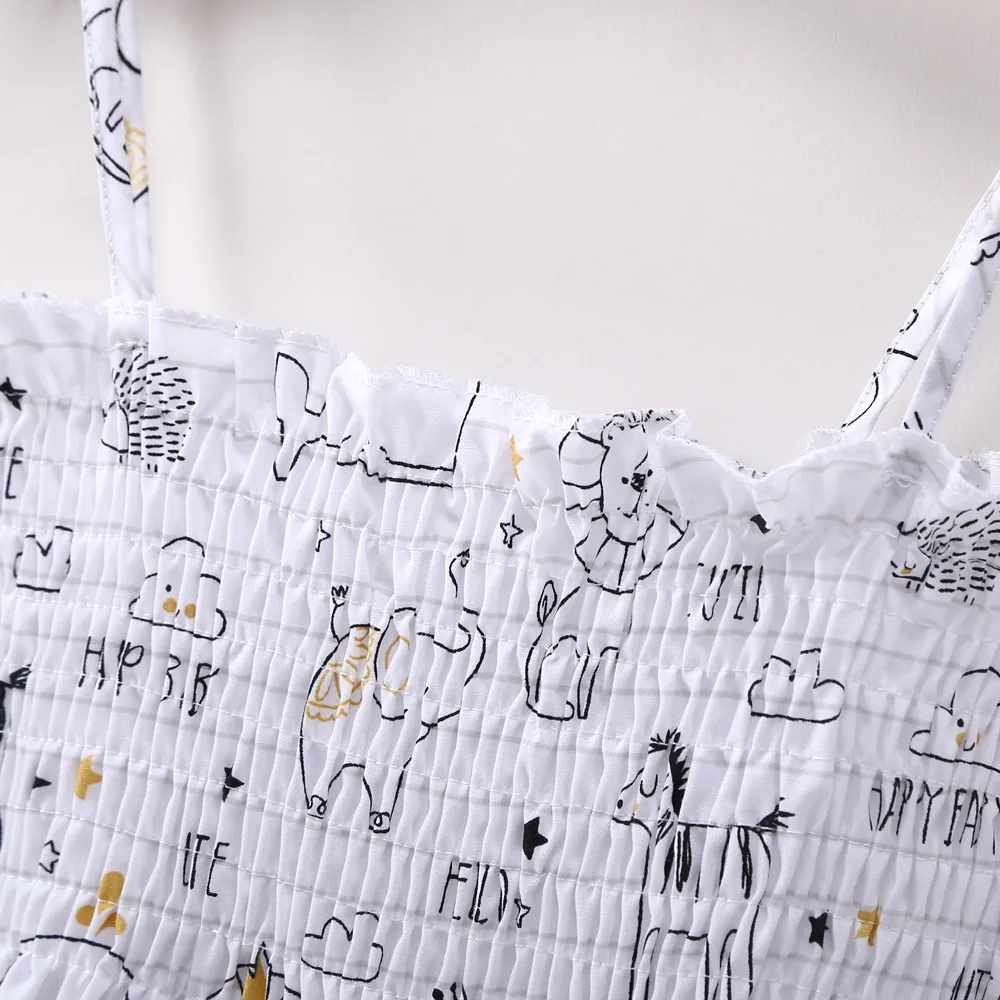 2021 летние детские праздвечерние чные платья с рюшами новая детская одежда Крутое