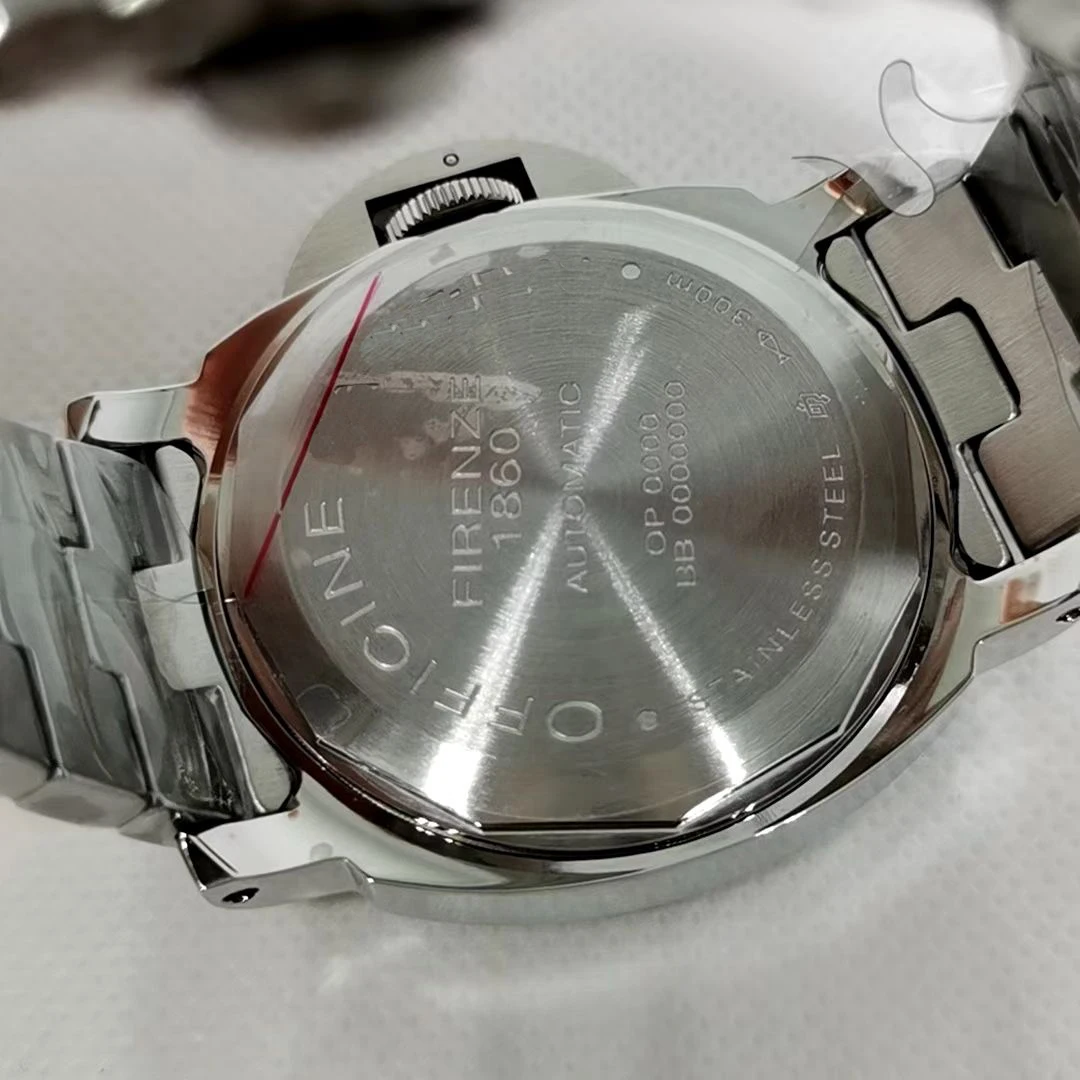 

2020 Luxury Brand New Men Automatic Mechanical Sapphire Stainless Steel 1950 Acciaio 3 Day Luminous Limited Green Number Watch