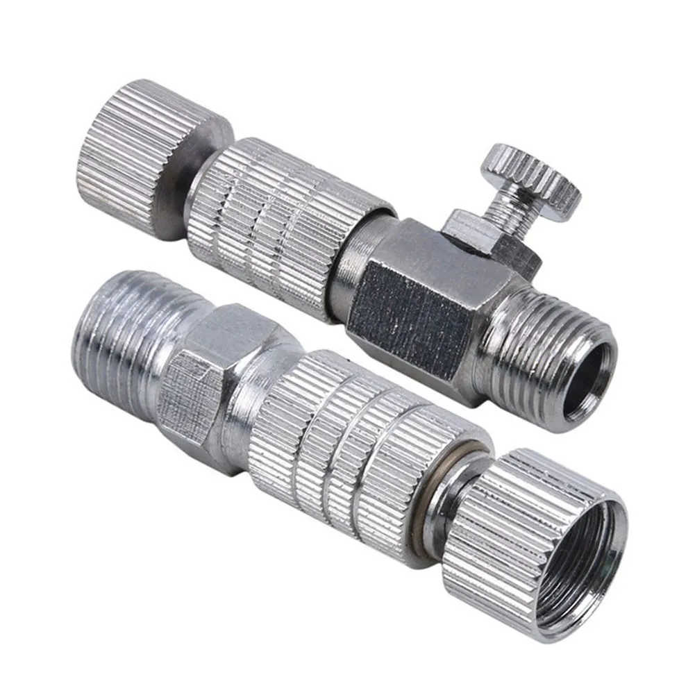 

1/8 In Docking Connector Spray Quick Release Adapter For Quick Air Pipe Car Accessories Connector Metal