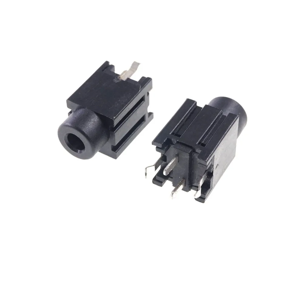 

Телефонный разъем 3,5 мм 1/8 дюйма 4 контакта 3 кончика кольцо рукав стерео аудио разъем через отверстие Вертикальная печатная плата с переключателем