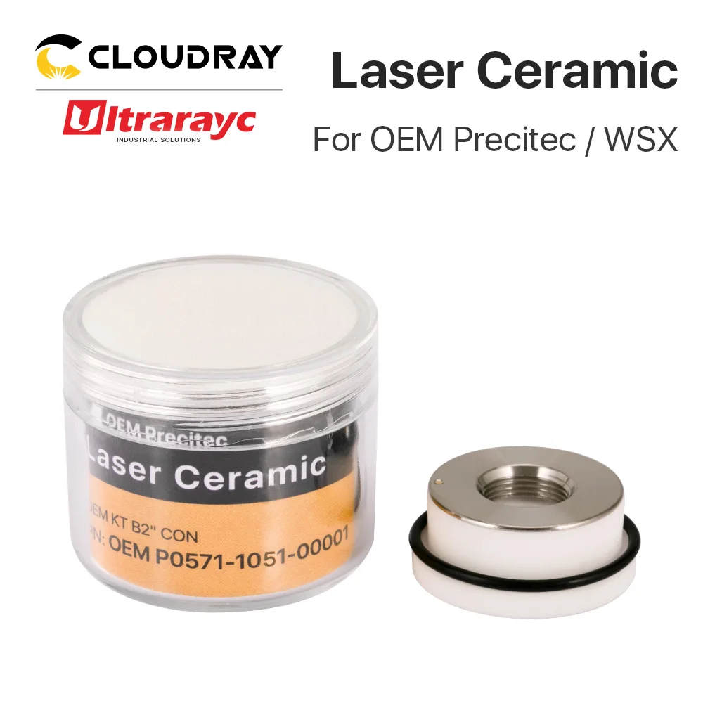 Керамическая деталь для лазерной лампы Precitec Procutter и Lightcutter диаметром 28