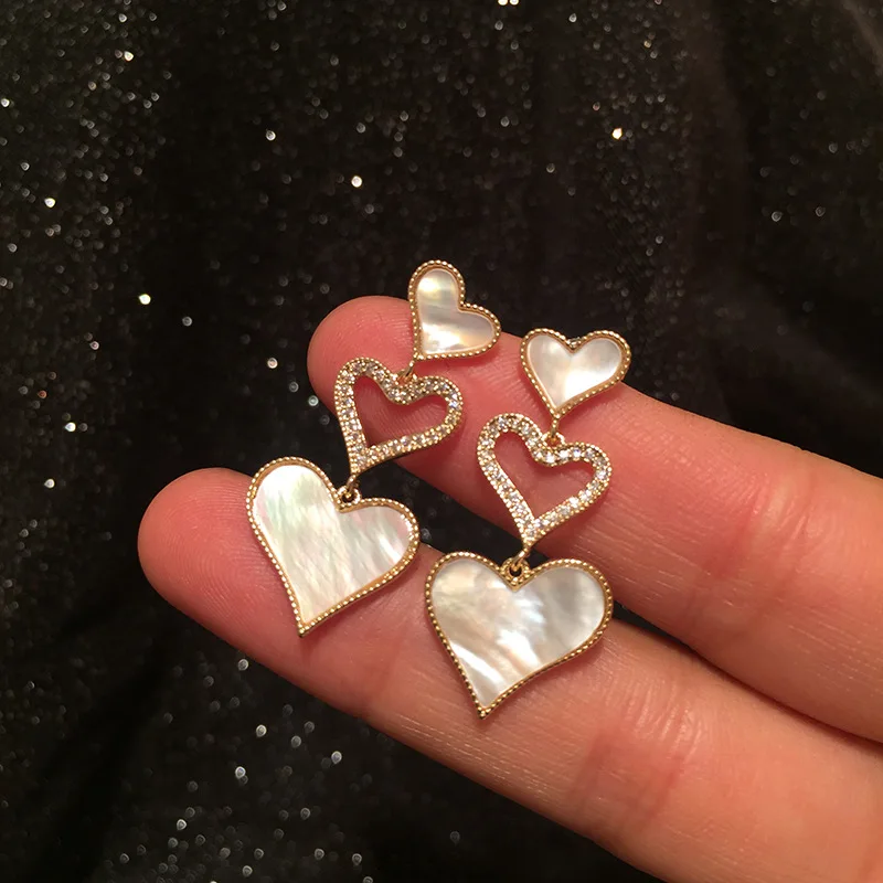 Роскошные серьги подвески из серебра S925 пробы с иглами и кисточками цирконом